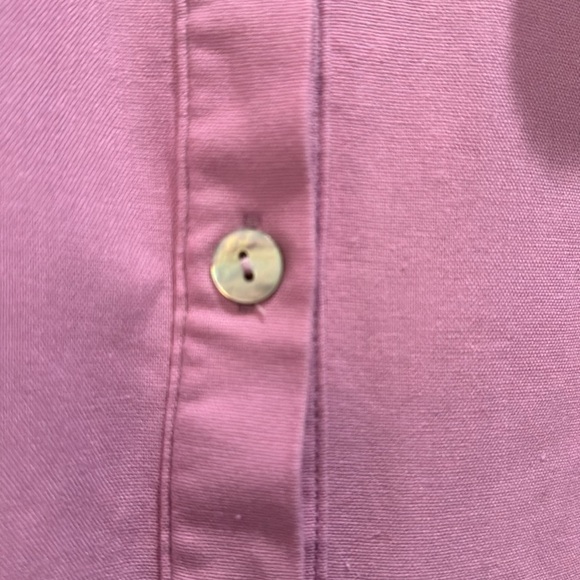 The Shirt By Rochelle Behrens The Ayla Purple Shirt Dress Small Ruffle Mini - Picture 5 of 15